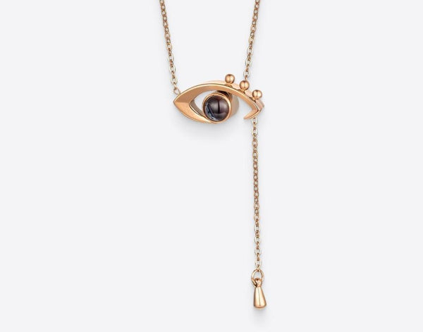 Eye- Shaped Necklace