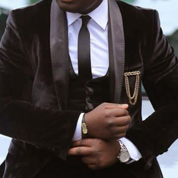 Velvet 3 Piece Suit
