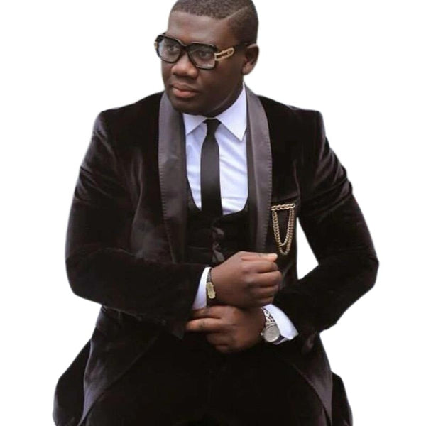 Velvet 3 Piece Suit