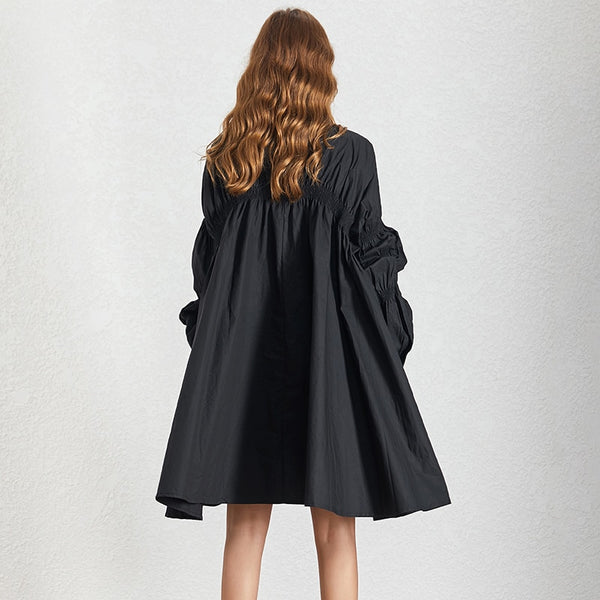 Asymmetrical Cotton Dress