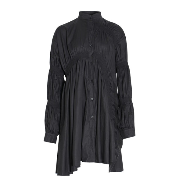 Asymmetrical Cotton Dress