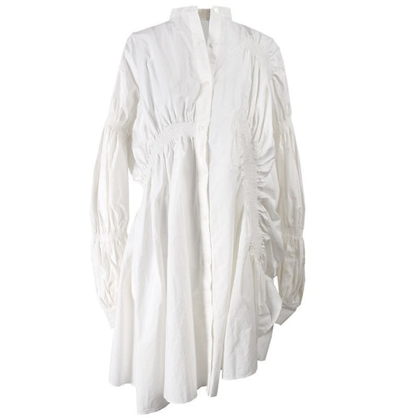 Asymmetrical Cotton Dress