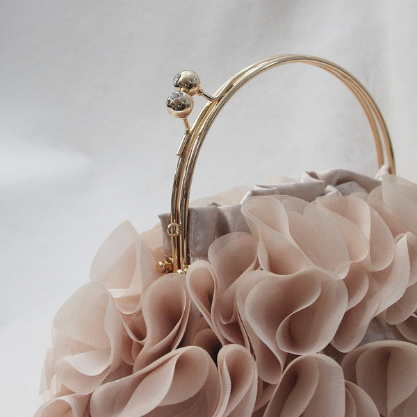 Flower Paillette Clutch