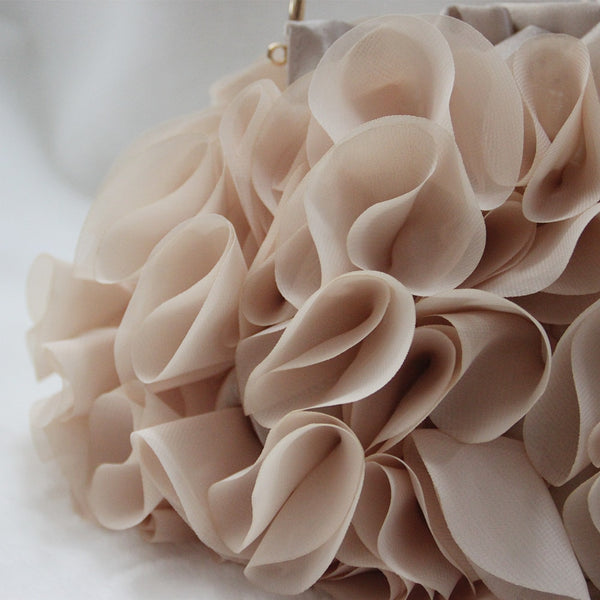 Flower Paillette Clutch