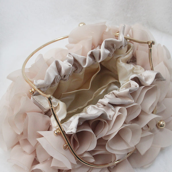 Flower Paillette Clutch