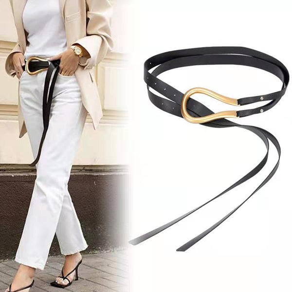 Buckle Leather Belt