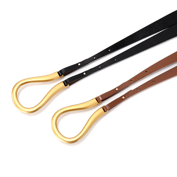 Buckle Leather Belt