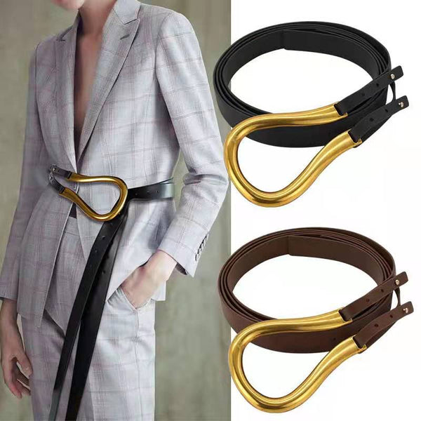 Buckle Leather Belt