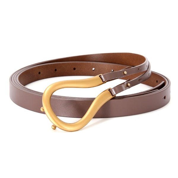 Buckle Leather Belt