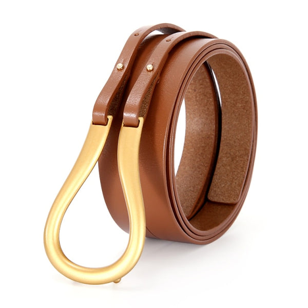 Buckle Leather Belt