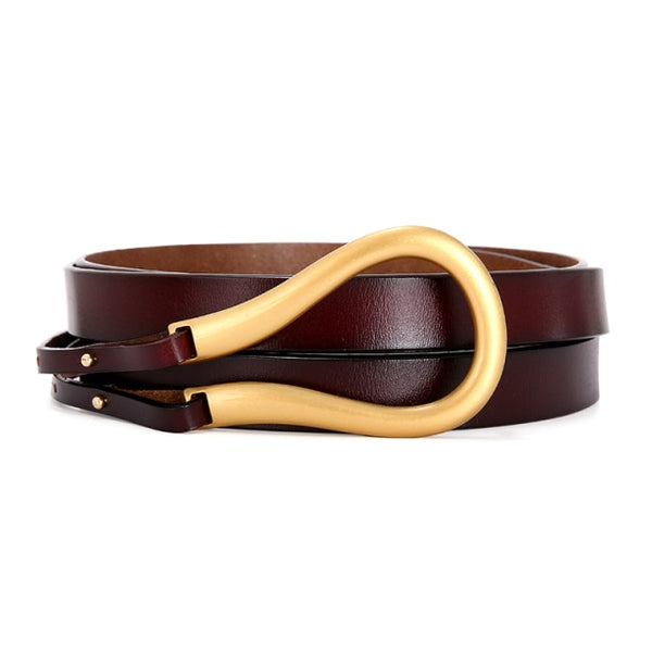 Buckle Leather Belt