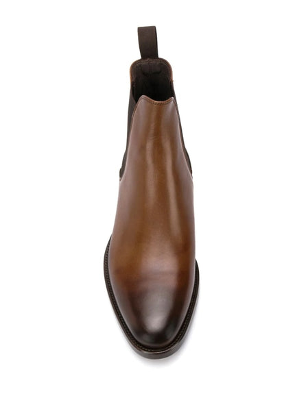 Leather Chelsea Ankle Boots