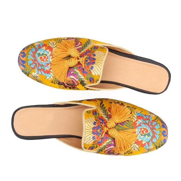 Colorful Tassel Mule