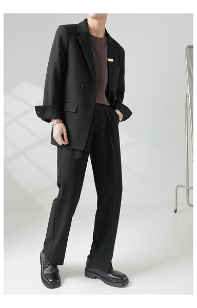 Double Breasted Blazer Suit