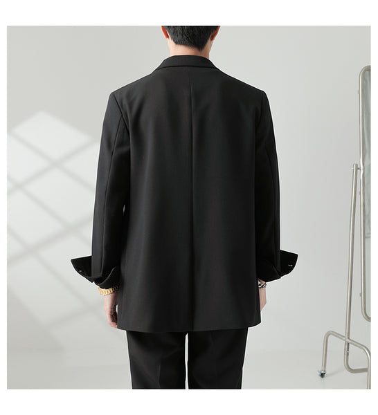 Double Breasted Blazer Suit