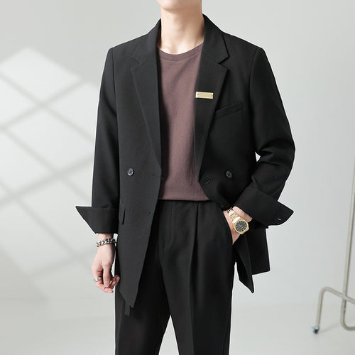 Double Breasted Blazer Suit