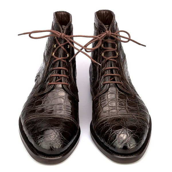 Solid Winter Leather Boots
