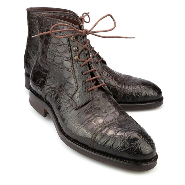 Solid Winter Leather Boots