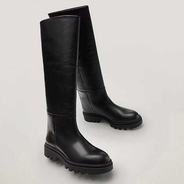 Modern Knee-High Boot