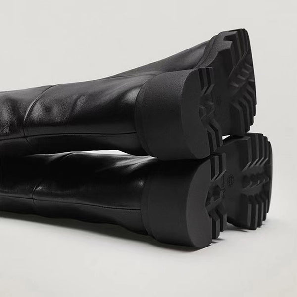 Modern Knee-High Boot