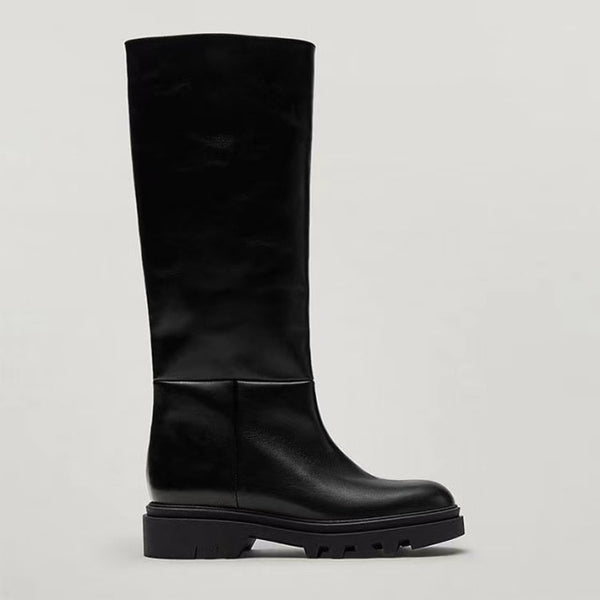 Modern Knee-High Boot