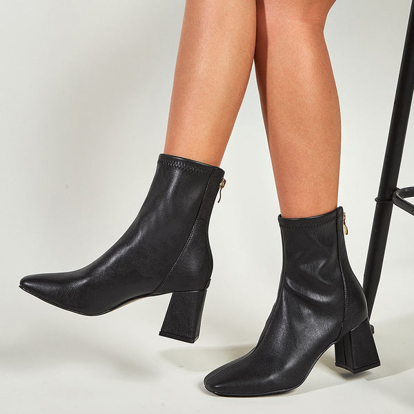 Square Heel Boot