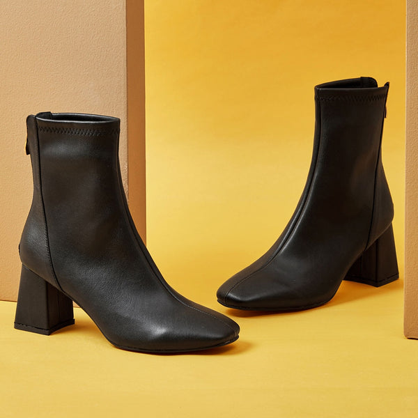 Square Heel Boot