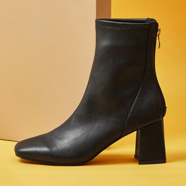 Square Heel Boot