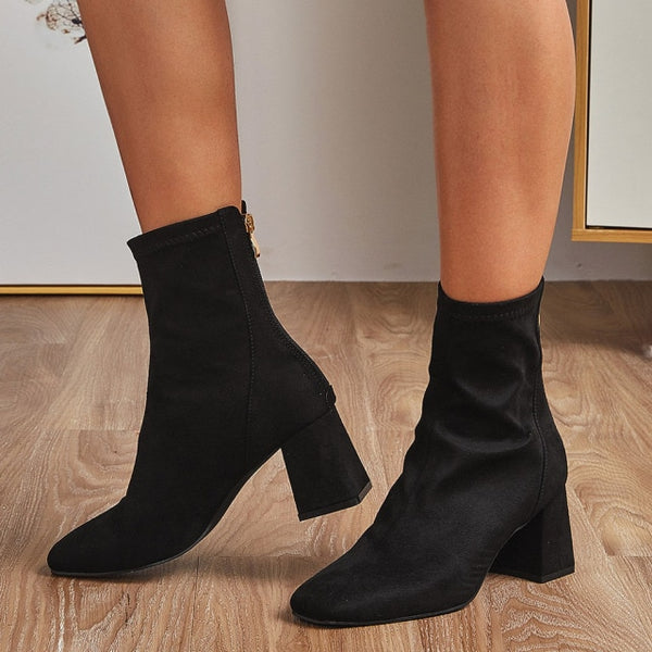 Square Heel Boot
