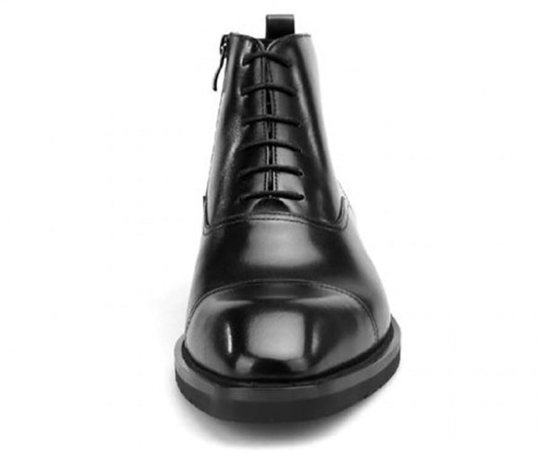 Square Toe Black Chukka Boot