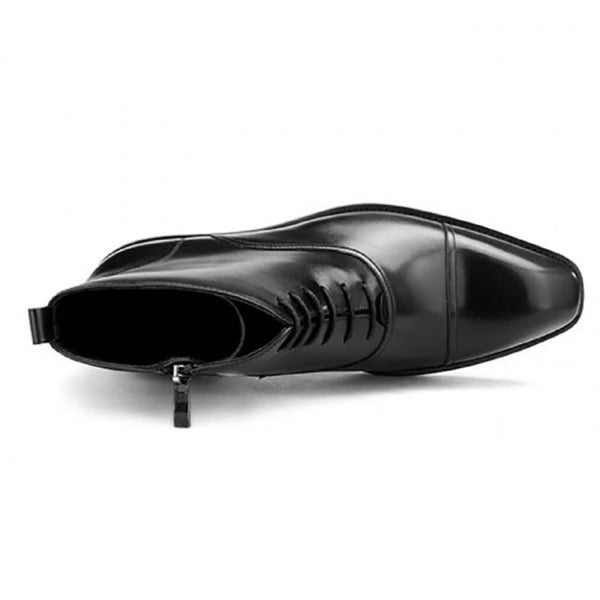 Square Toe Black Chukka Boot