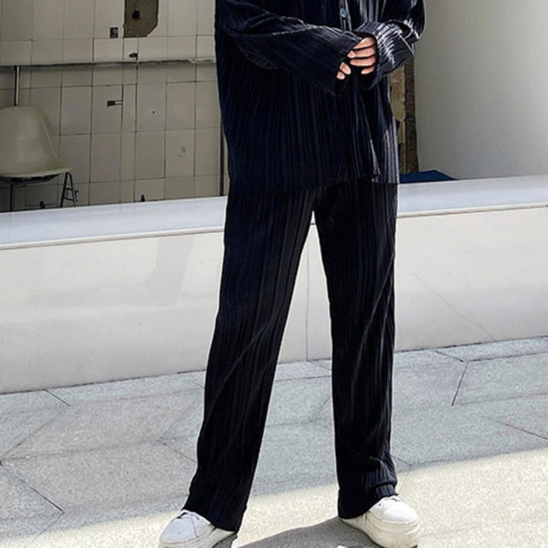 Oversized Pleated Set