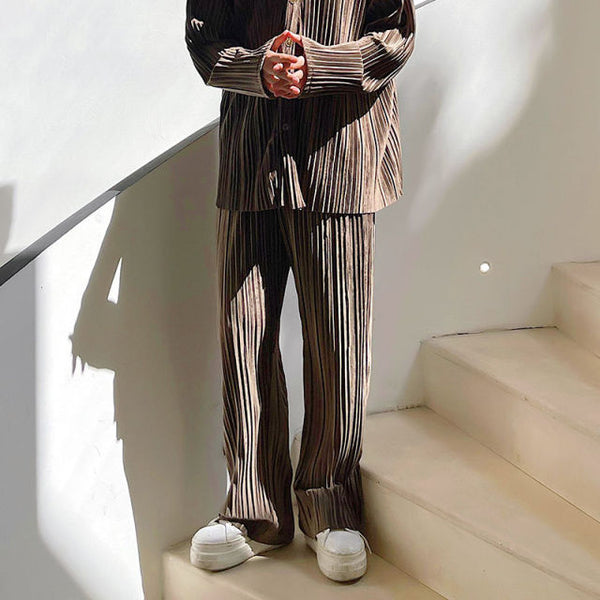Oversized Pleated Set