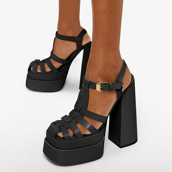 Double Platform Sandal