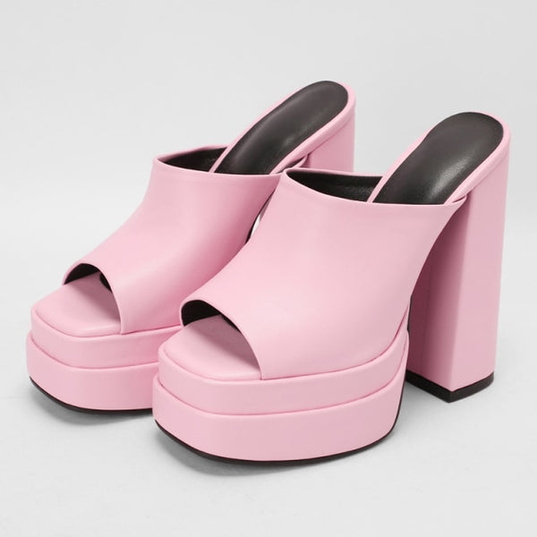 Double Platform Sandal