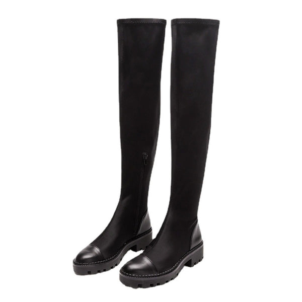 Knee Hight Platform Boot