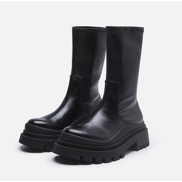 Chunky Chelsea Boots