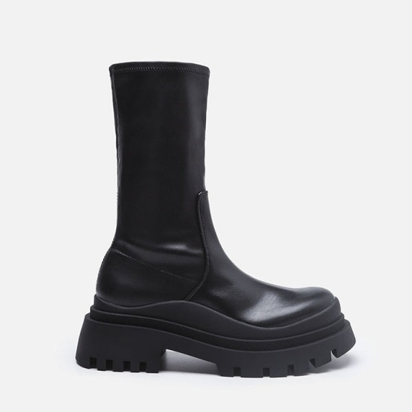 Chunky Chelsea Boots