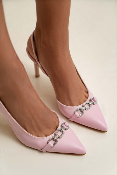 Matte Buckle Sandal
