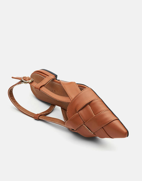 Woven Slingback Sandal