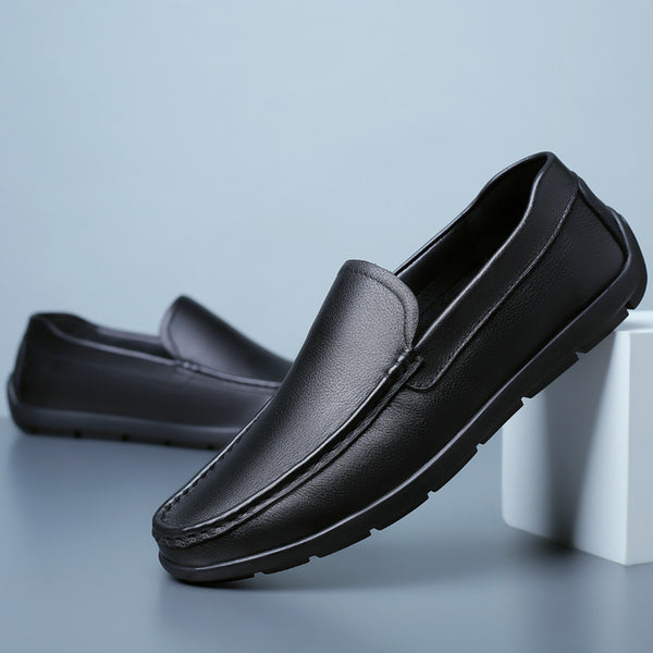 Hand-stitched Leather Loafer