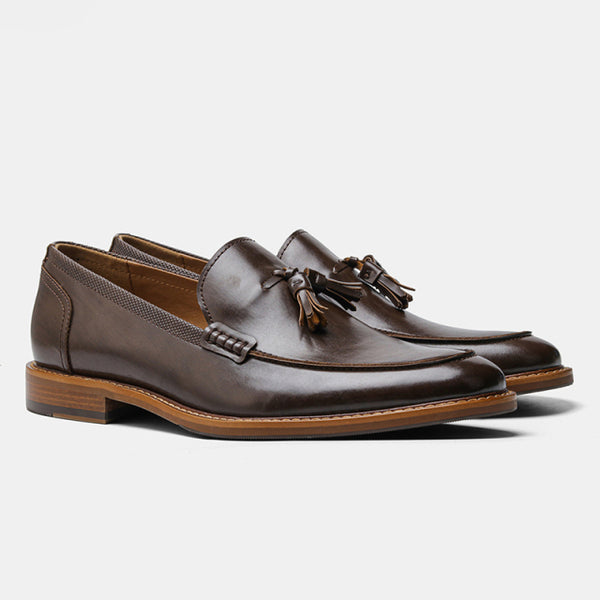 Leather Tassel Loafer