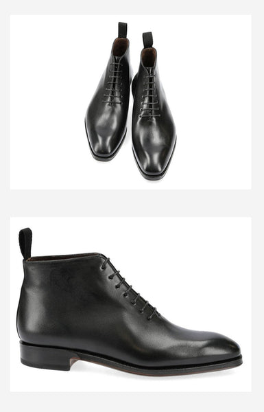 Lace-Up Oxford Boot