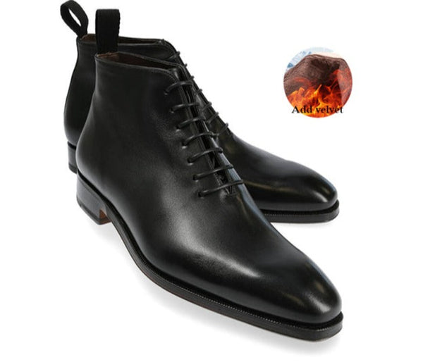 Lace-Up Oxford Boot