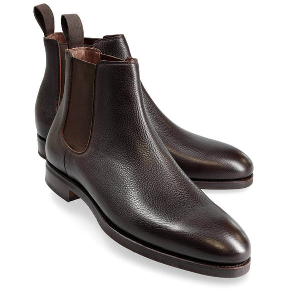 Coffee Slip-On Chelsea Boot