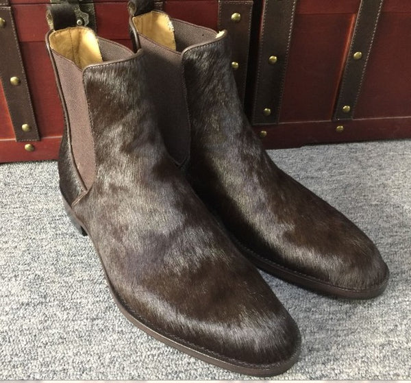 Ankle Leather Boot