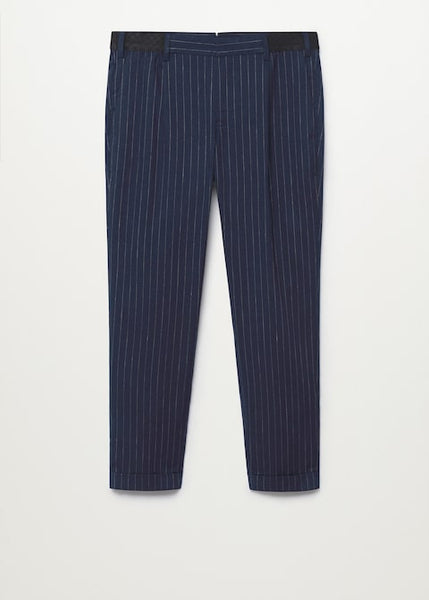 Linen Striped Trousers