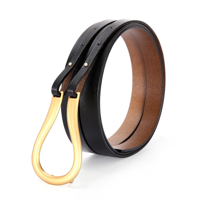 Buckle Leather Belt