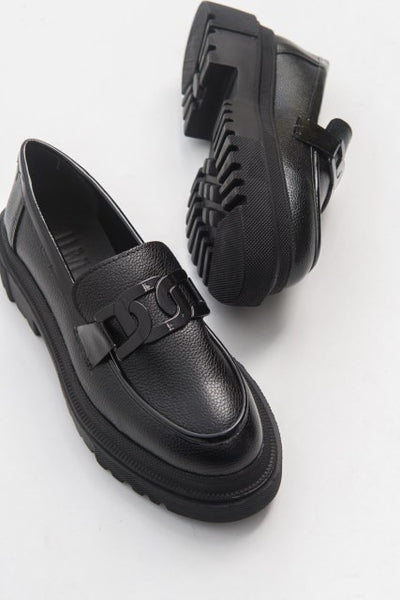 Suede Chunky Loafers