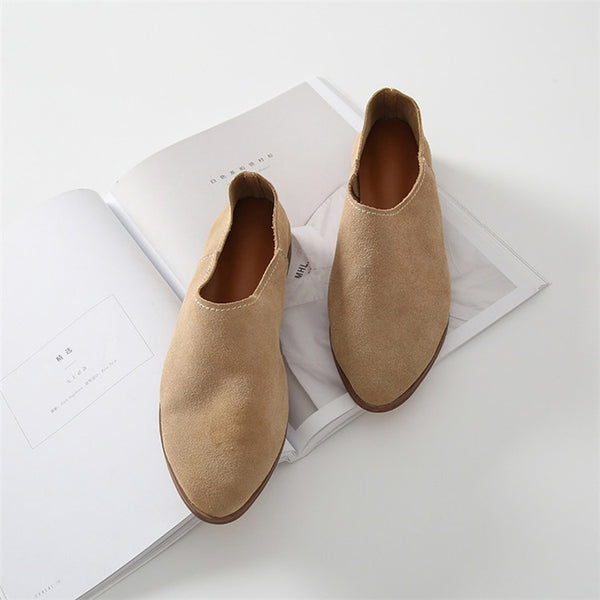 Leather Ballet Loafer